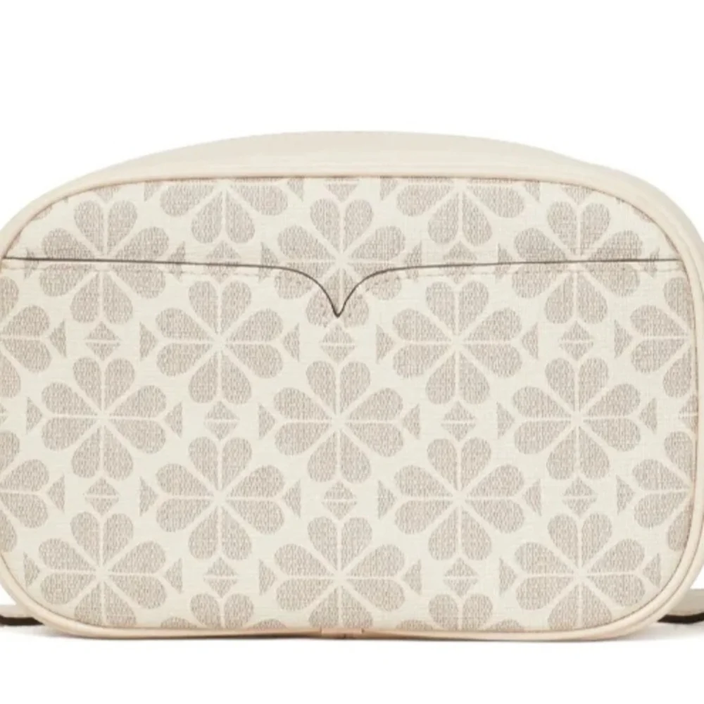 Kate Spade New York Medium Infinite Spade Flower Coated Canvas Camera Bag - Picture 2 of 4